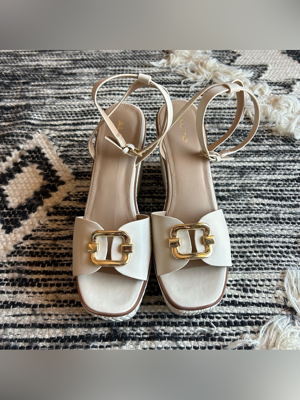 Aldo Carrabririel Wedge Sandals